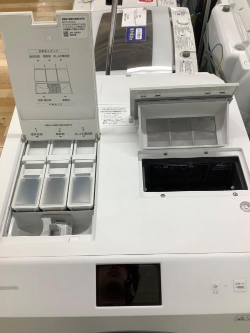 Panasonic (パナソニック) ドラム式洗濯乾燥機 洗剤自動投入/スマホ連携 326 12.0kg NA-LX129AR 2022年製 クリーニング済 50Hz／60Hz