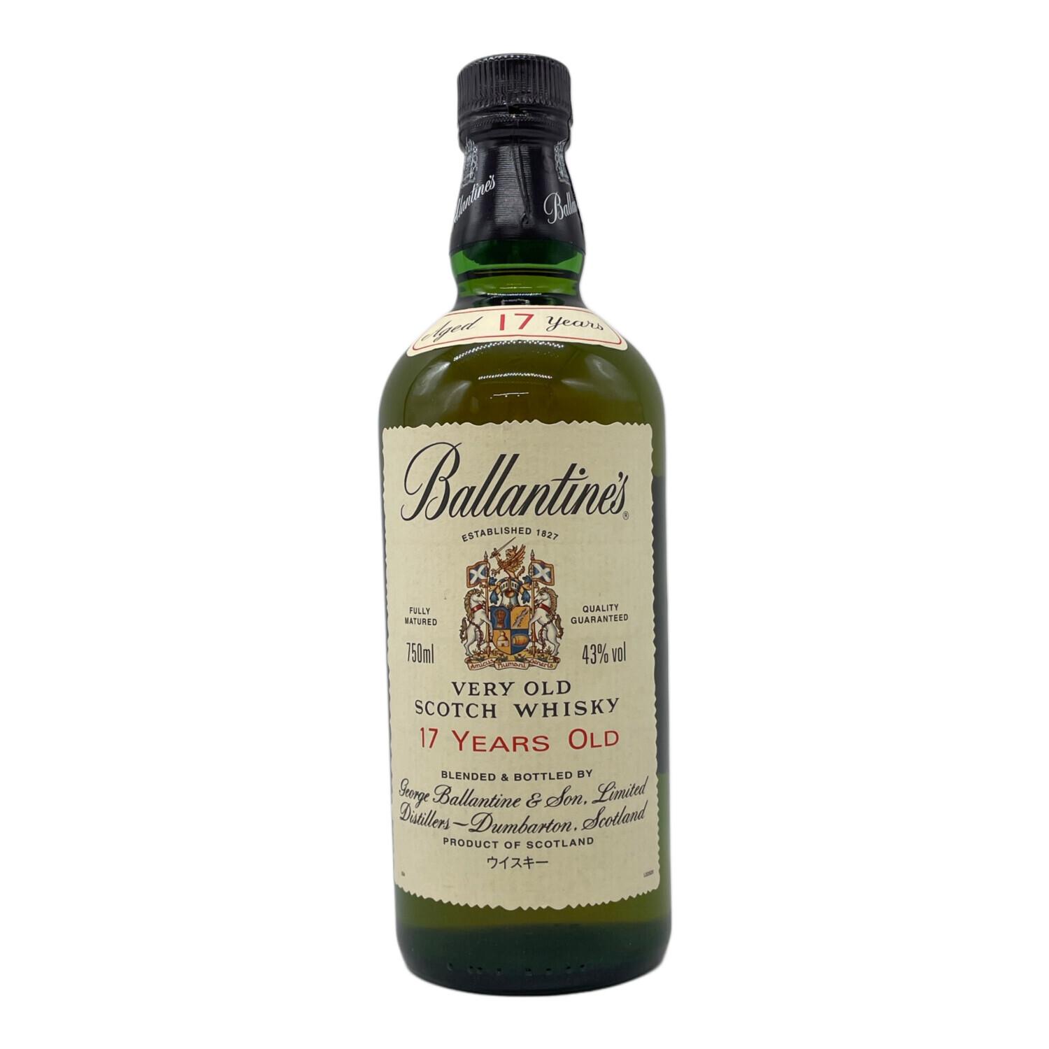 ☆Ballantine's 17年 バランタイン スコッチウイスキー 750ml