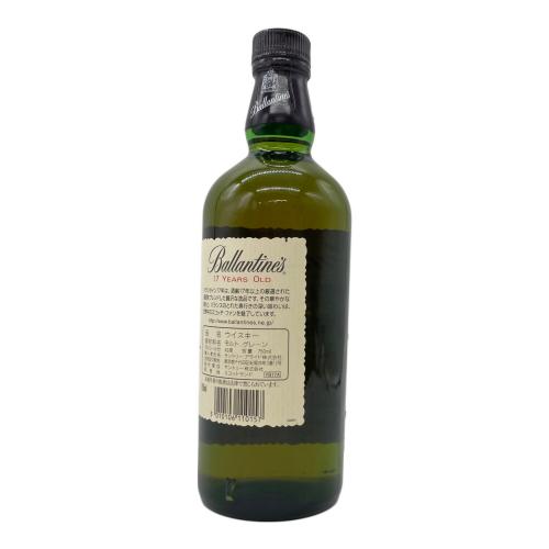 バランタイン (Ballantine's) スコッチウィスキー 750ml 箱付 バランタイン 17年 未開封 スコットランド