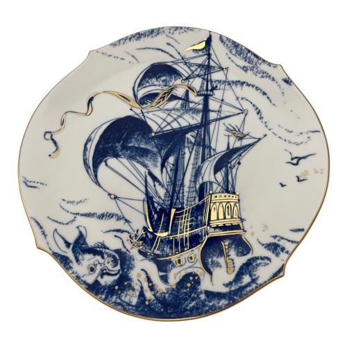 Meissen (マイセン) イヤープレート 1999 ▲ スペイン船ガレオーネ