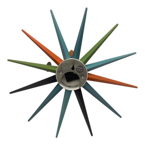 George Nelson 掛時計 Sunburst Clock キズ・塗装ハガレ・パーツ一部緩み有