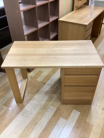 飛騨産業 (ヒダサンギョウ) 袖デスク ナチュラル 212 3段引き出し ME311FB