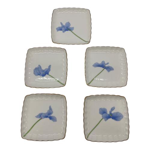 香蘭社 (コウランシャ) 小皿揃え  ホワイト 5Pセット