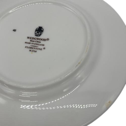 Wedgwood (ウェッジウッド) 15cmプレート 黒壺 フロレンティーン・ターコイズ 4Pセット