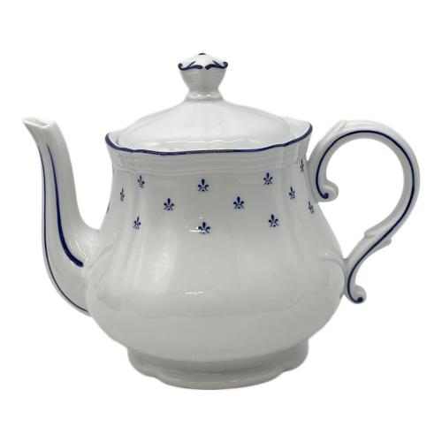 RICHARD GINORI (リチャードジノリ) ティーポット ブルー×ホワイト ベッキオ・ホワイト