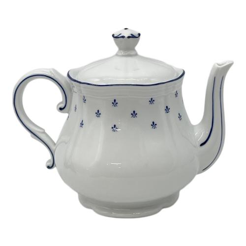 RICHARD GINORI (リチャードジノリ) ティーポット ブルー×ホワイト ベッキオ・ホワイト