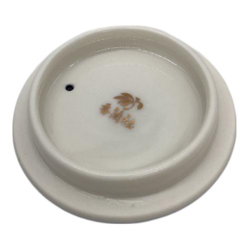 香蘭社 (コウランシャ) 茶器揃え ▲ 瑠璃 蝶