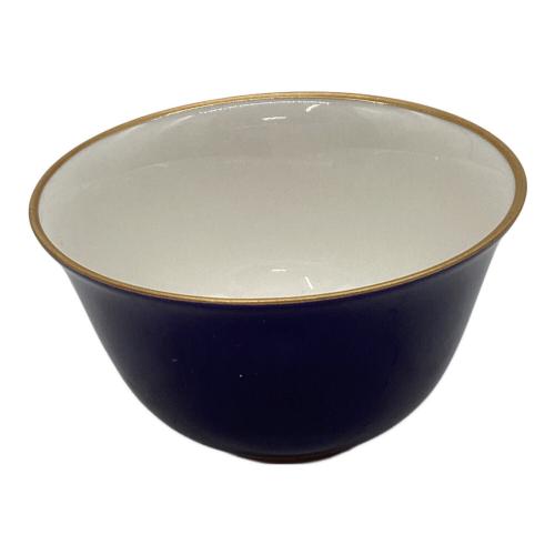 香蘭社 (コウランシャ) 茶器揃え ▲ 瑠璃 蝶