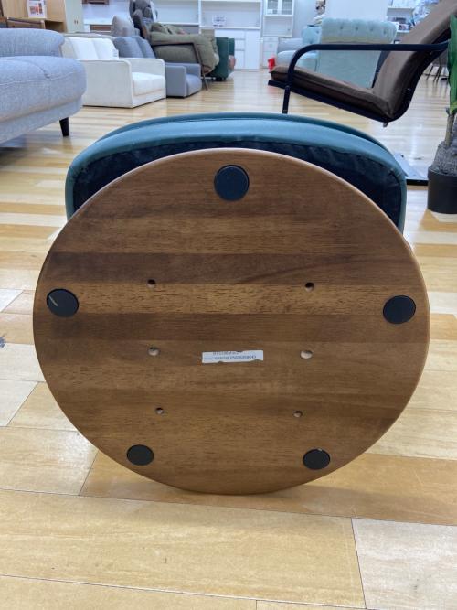 karimoku (カリモク) オットマン グリーン 71 総革