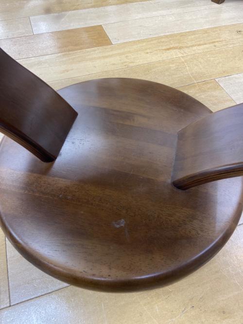 karimoku (カリモク) オットマン グリーン 71 総革