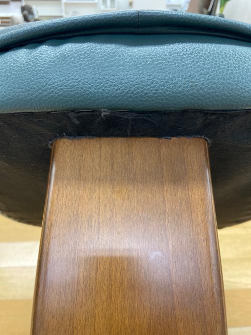 karimoku (カリモク) オットマン グリーン 71 総革