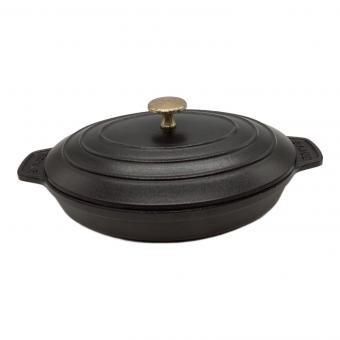 Staub (ストウブ) オーバルホットプレート 23cm ブラック