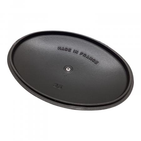 Staub (ストウブ) オーバルホットプレート 23cm ブラック｜トレファク