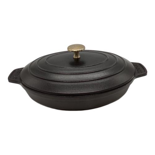 Staub (ストウブ) オーバルホットプレート 23cm ブラック