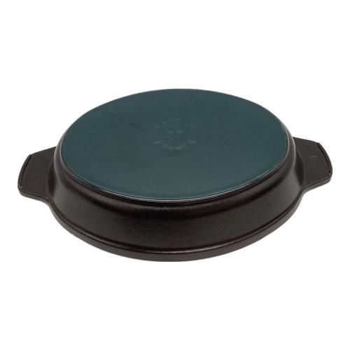Staub (ストウブ) オーバルホットプレート 23cm ブラック