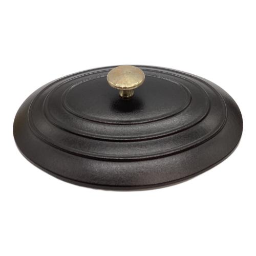 Staub (ストウブ) オーバルホットプレート 23cm ブラック