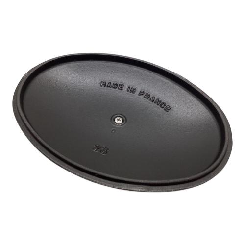 Staub (ストウブ) オーバルホットプレート 23cm ブラック