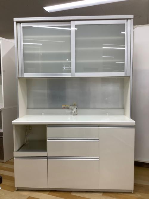 Pamouna (パモウナ) レンジボード ホワイト 48 2枚スライド扉