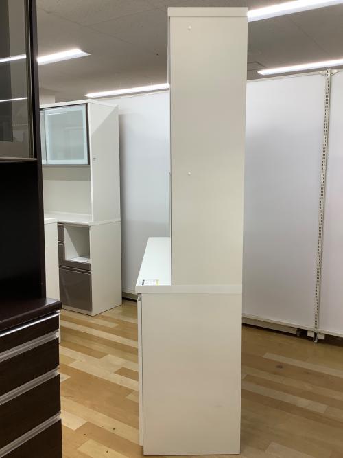 Pamouna (パモウナ) レンジボード ホワイト 48 2枚スライド扉