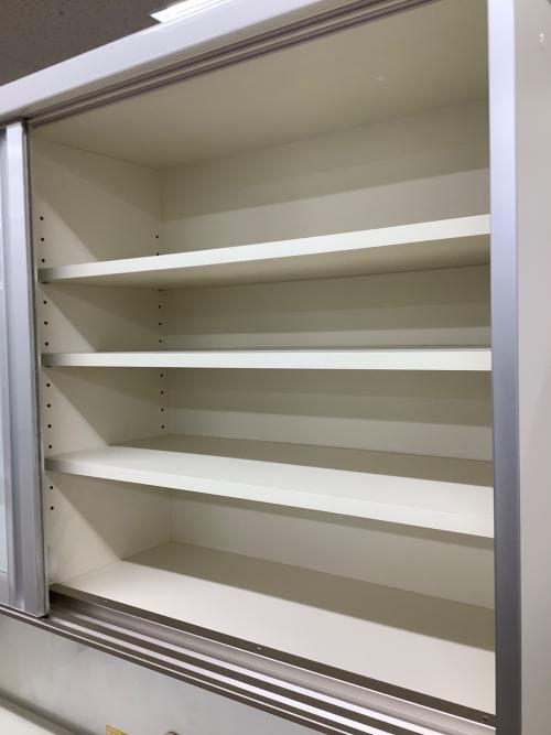 Pamouna (パモウナ) レンジボード ホワイト 48 2枚スライド扉