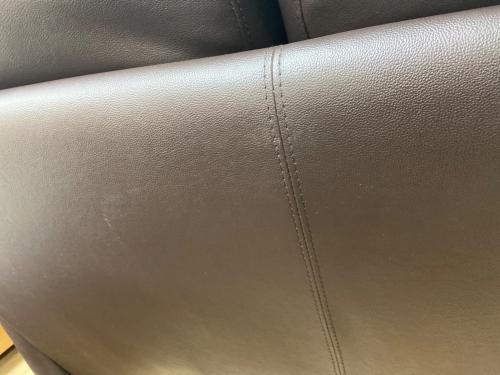 3人掛けソファー ブラウン 152