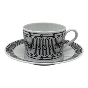 HERMES (エルメス) カップ&ソーサー Hデコ