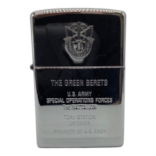 ZIPPO U.S.A製 グリーンベレー 2000年製