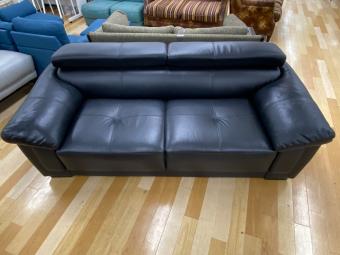 3人掛けソファー   半革