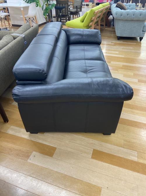 3人掛けソファー   半革