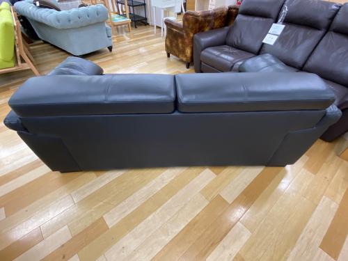 3人掛けソファー   半革