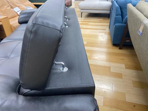 3人掛けソファー   半革