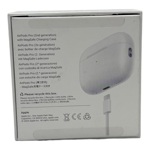 Apple (アップル) AirPods Pro(第2世代) MagSafe対応ケース A2968 Lightning 動作確認済み
