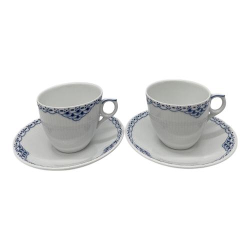 ROYAL COPENHAGEN (ロイヤル・コペンハーゲン) カップ&ソーサー ▲ プリンセス 2Pセット