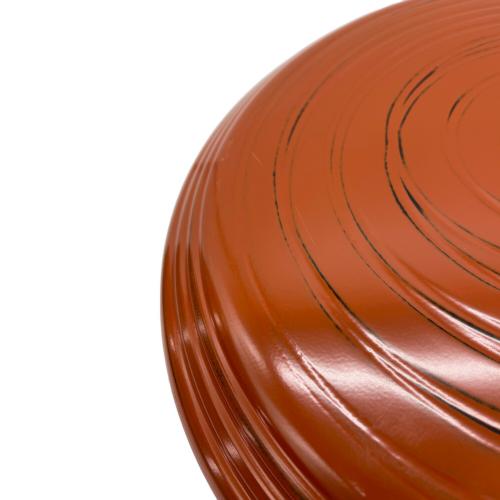 象彦 (ゾウヒコ) 丸盆 ブラウン 直径45cm 根来ロクロ目｜トレファクONLINE