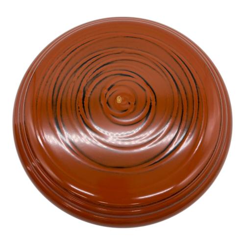 象彦 (ゾウヒコ) 丸盆 直径30cm 根来ロクロ目 中サイズ ▲