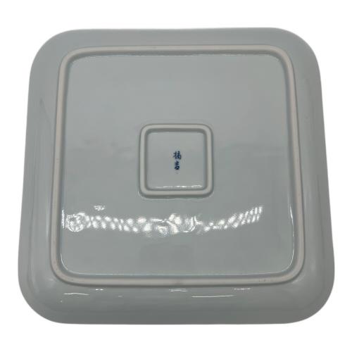 橘吉 (タチキチ) 取分け揃え ホワイト×グリーン はなぞめ 小皿5P 大皿1P