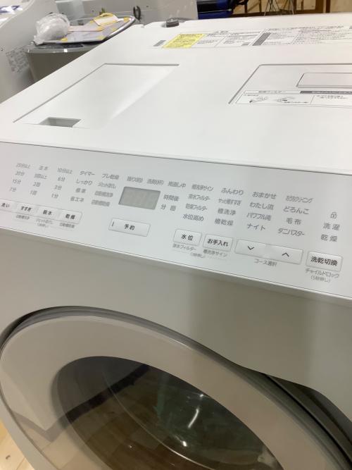 Panasonic (パナソニック) ドラム式洗濯乾燥機 263 11.0kg 6.0㎏ NA-LX113B 2022年製 ボルト有 クリーニング済 50Hz／60Hz