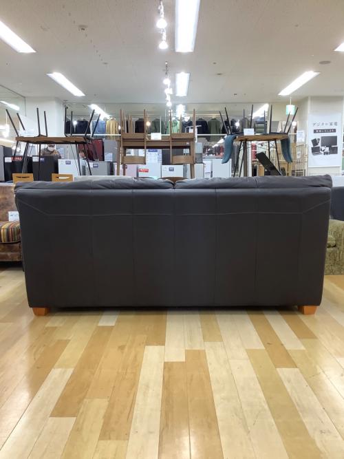 leatherworld (レザーワールド) 2人掛けソファー ダークブラウン 36 総革