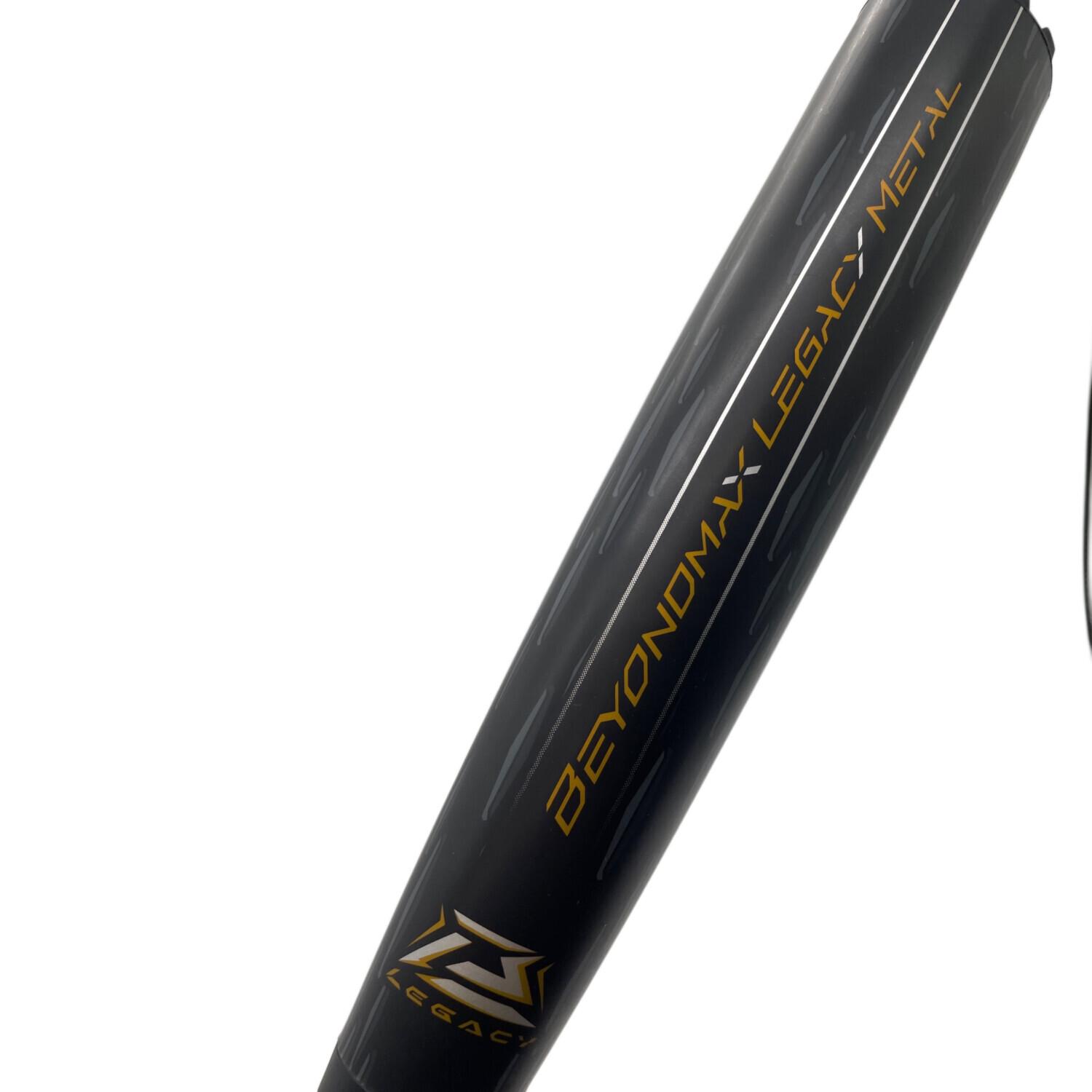 MIZUNO (ミズノ) 軟式用バット 83cm ブラック BEYONDMAX LEGACY METAL