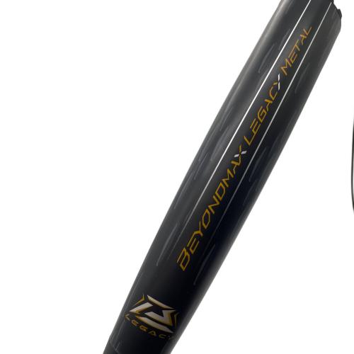 MIZUNO (ミズノ) 軟式用バット 83cm ブラック BEYONDMAX LEGACY METAL 100BR201