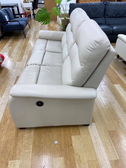 ニトリ 電動リクライニングソファー 3人掛け  Nビリーバ2