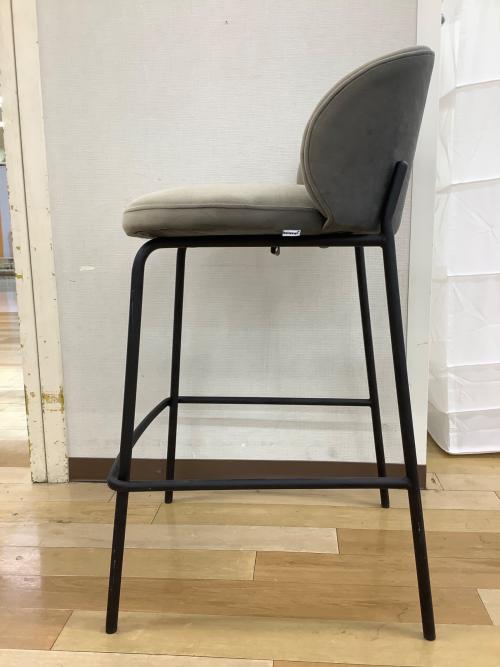 BoConcept (ボーコンセプト) カウンターチェアー グレー×ブラック 39 PRINCETON