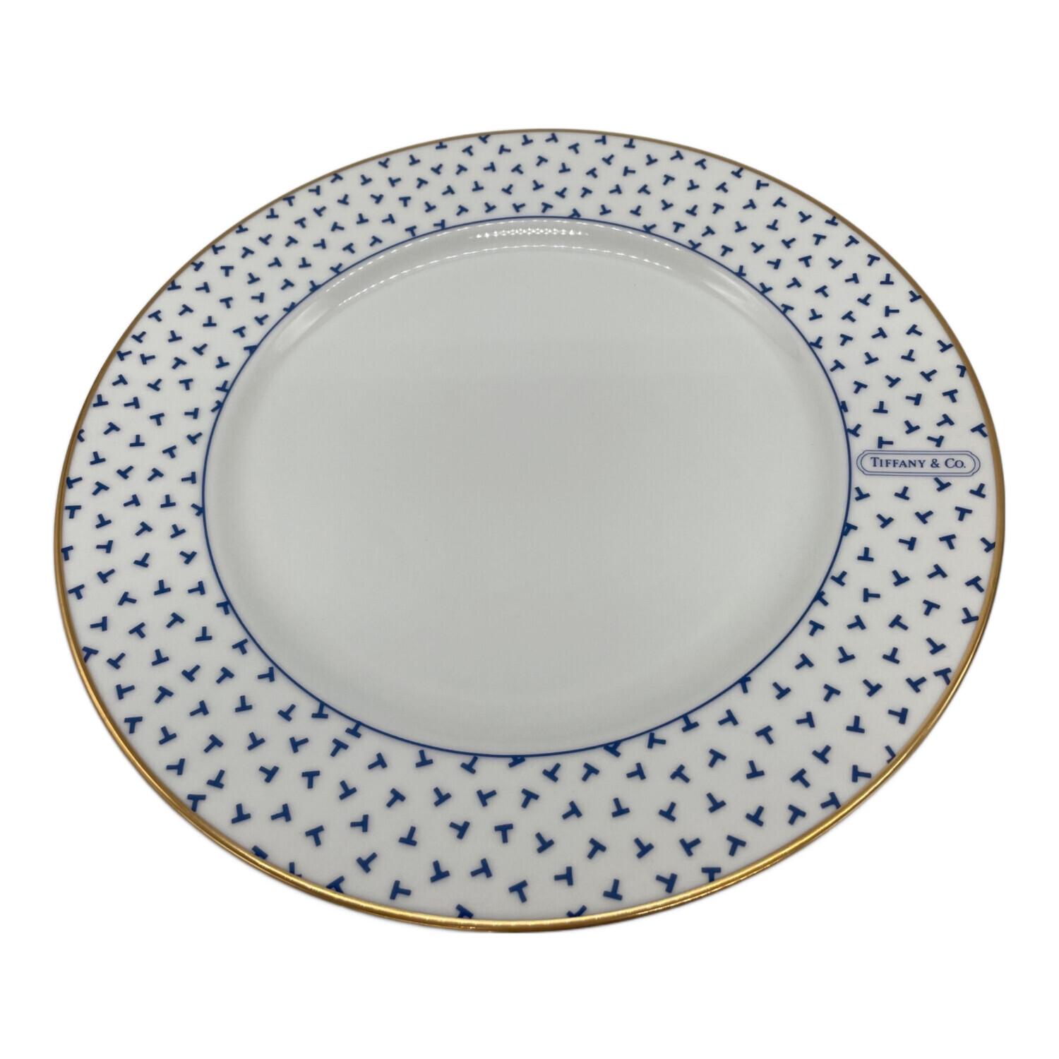 【oichan】ティファニー ダンシング ディナープレート 5枚セット TIFFANY & Co. (ティファニー) ディナーセット △ ダンシングT