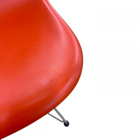 ハーマンミラー イームズ シェルチェア DSR レッドオレンジ 2021年製 イームズ サイドシェルチェア DSC アイアンレッド《 Herman Miller