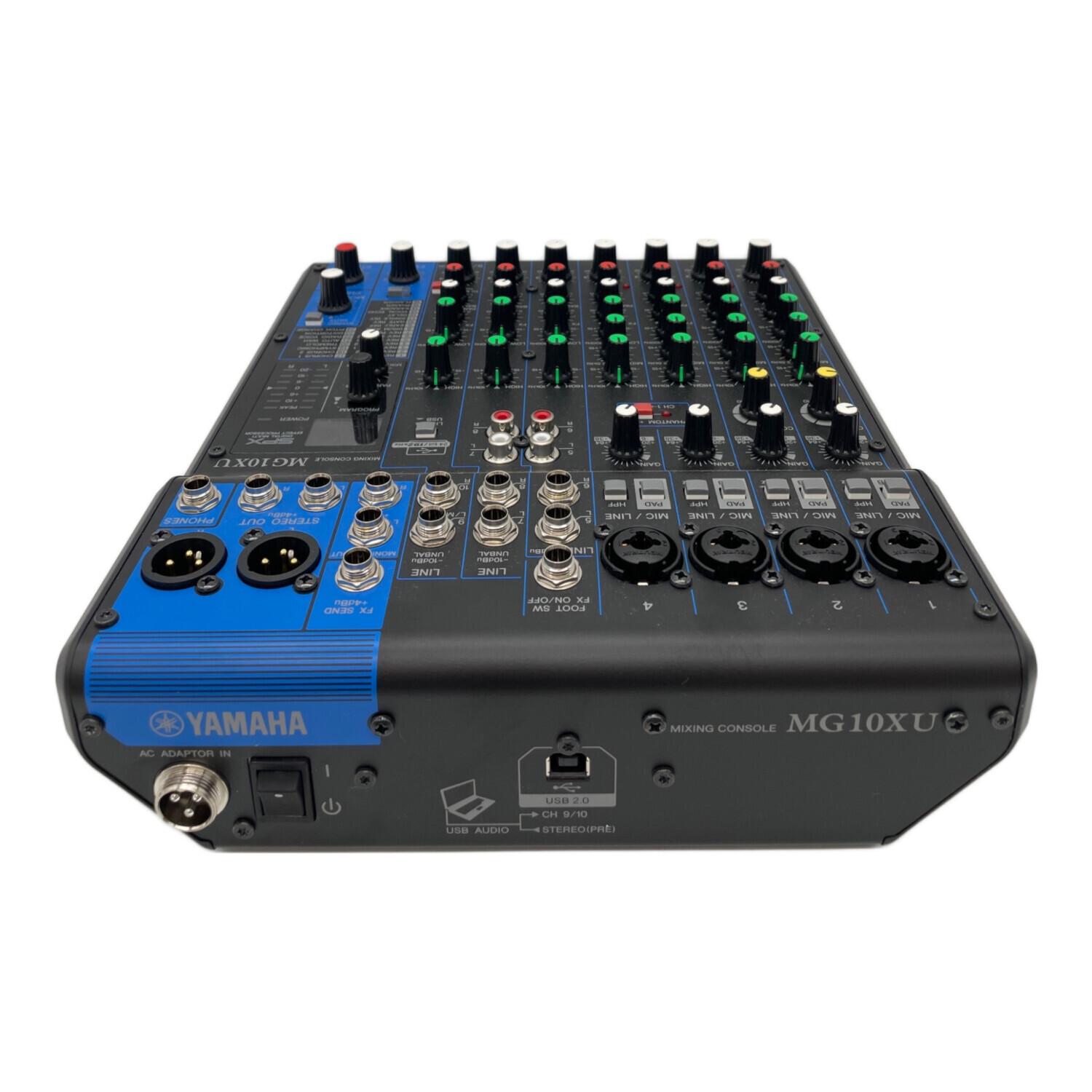 ヤマハ（YAMAHA） ミキシングコンソールMG10XUF 音質とデザイン、堅牢性にこだわった「MGシリーズ」に 12