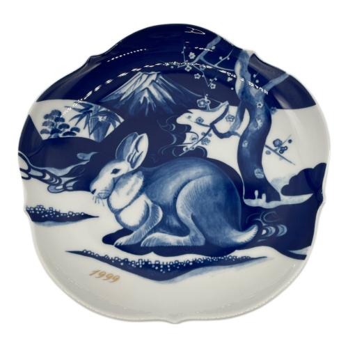 Meissen (マイセン) イヤープレート 500枚限定 干支 ウサギ 1999年