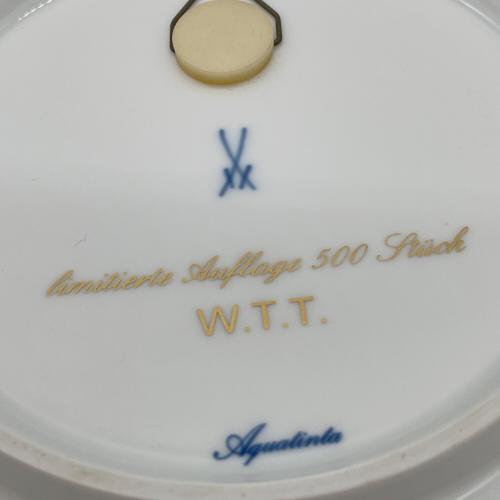 Meissen (マイセン) イヤープレート 500枚限定 干支 ウサギ 1999年