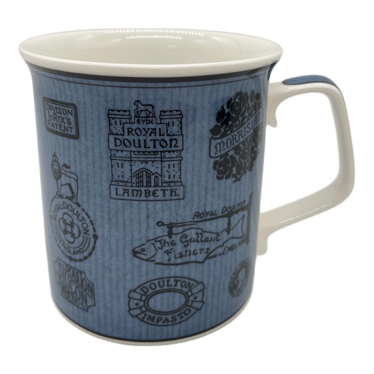 ROYAL DOULTON (ロイヤルドルトン) マグカップ ネイビー 100周年記念