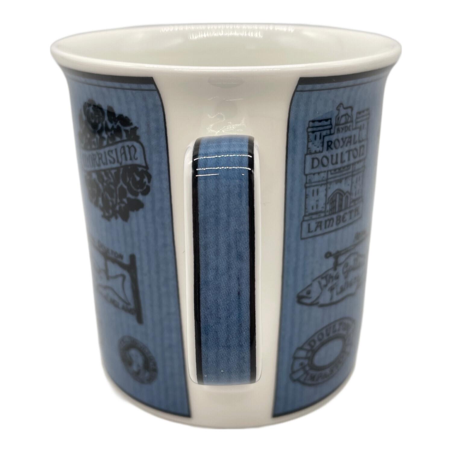 ROYAL DOULTON (ロイヤルドルトン) マグカップ ネイビー 100周年記念