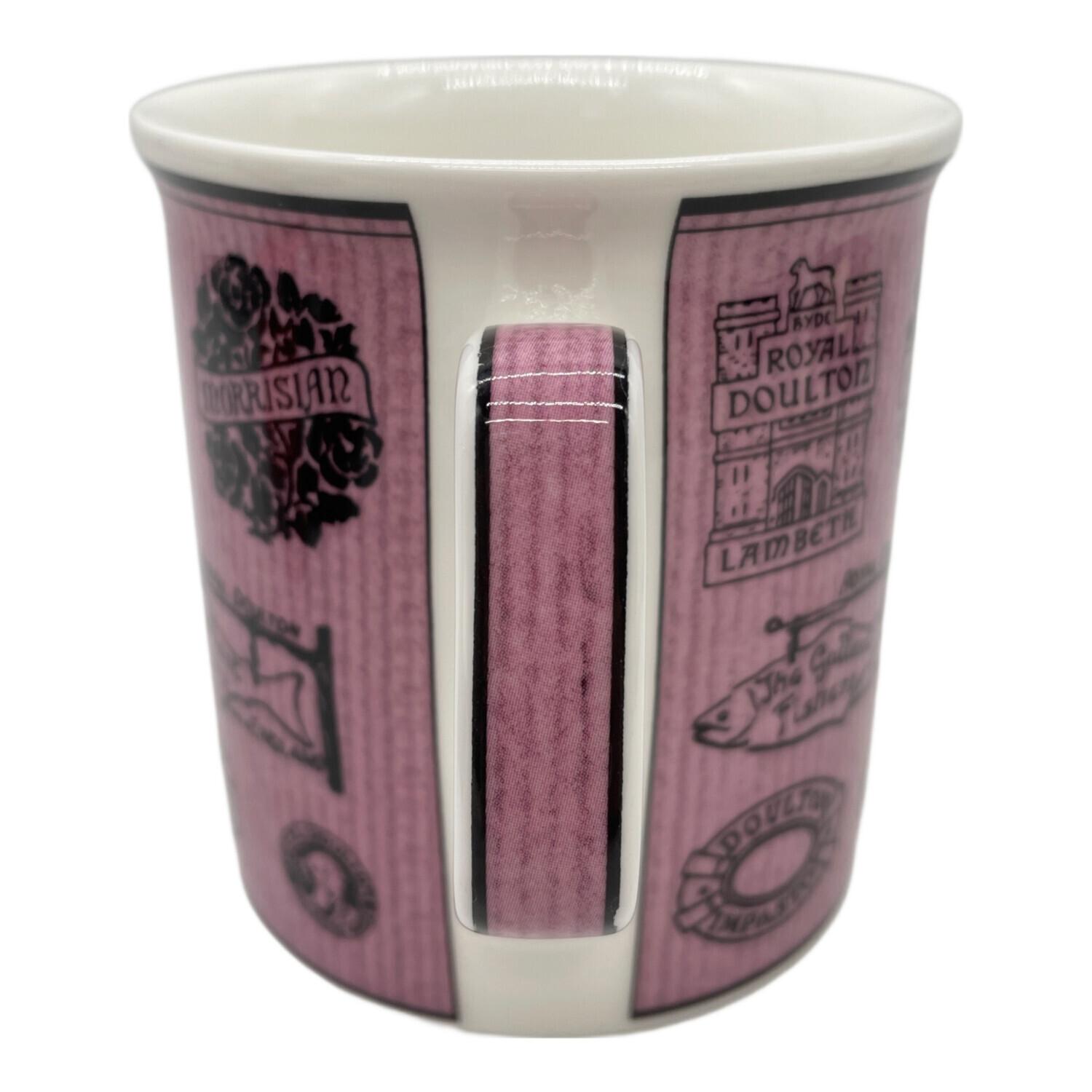 ROYAL DOULTON (ロイヤルドルトン) マグカップ ピンク 100周年